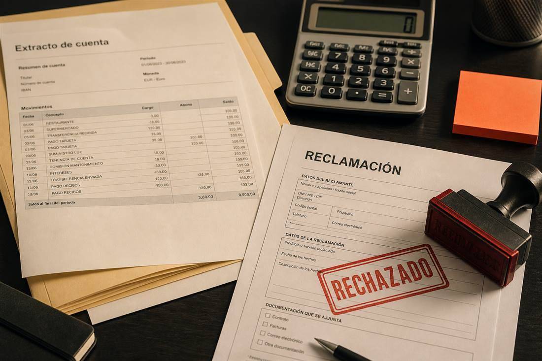 Documentación de reclamación